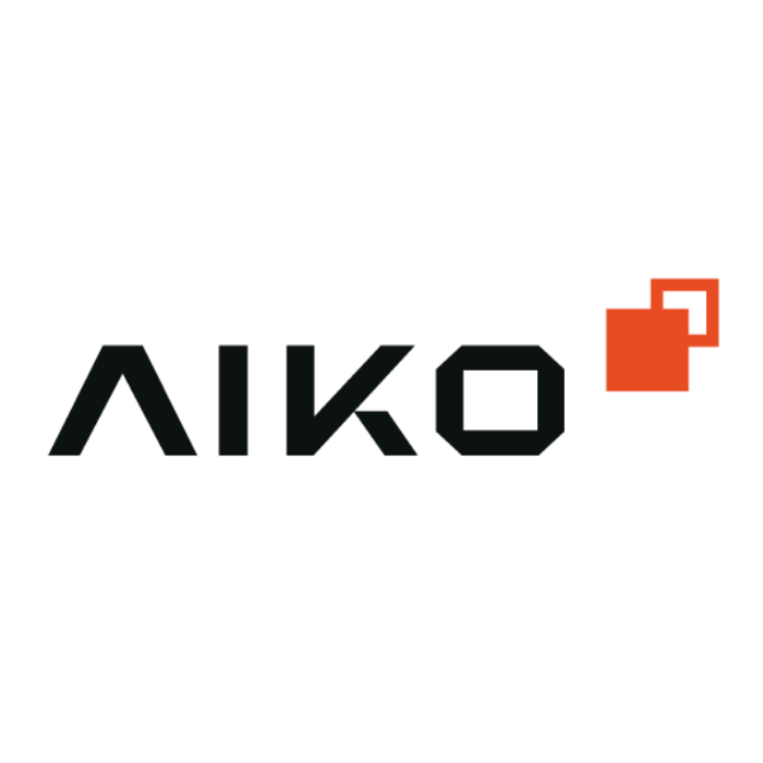 AIKO Partnerlogo für Photovoltaikmodule und Solartechnik von Solaraero