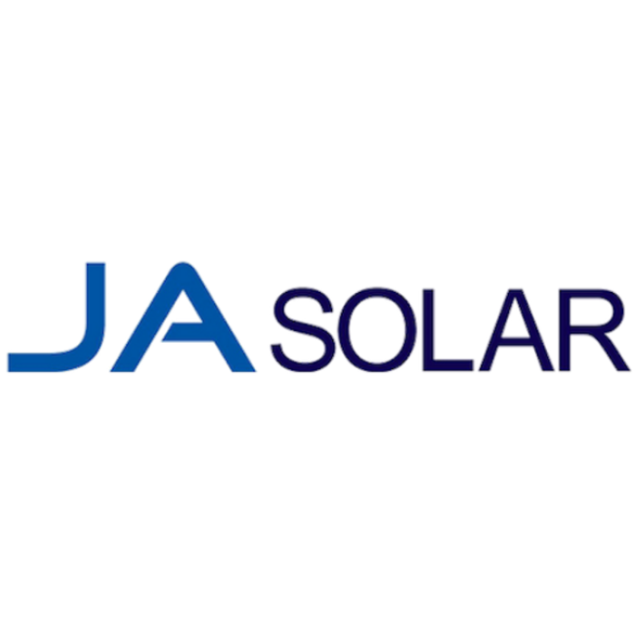 JA Solar Partnerlogo für Photovoltaikmodule und Solartechnik von Solaraero